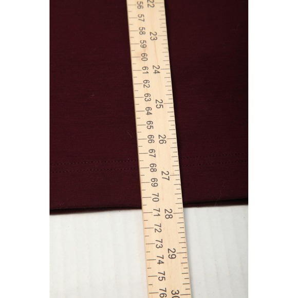 Johnston & Murphy XC4 Pullover Shirt Mens Large Maroon Quarter Zip Stretch - Picture 9 of 11